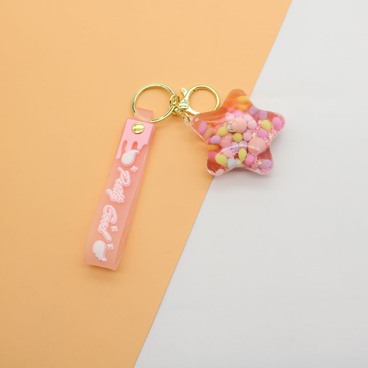 Unisex keychain with candy motif Bowlift