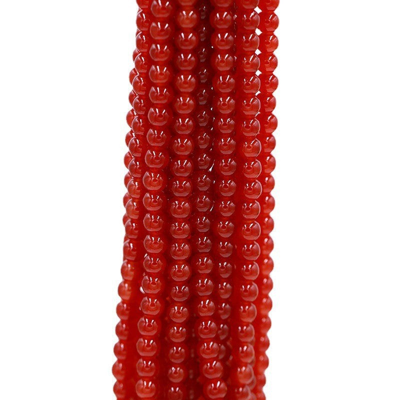 Decorative Glass Bead Necklace Bowlift