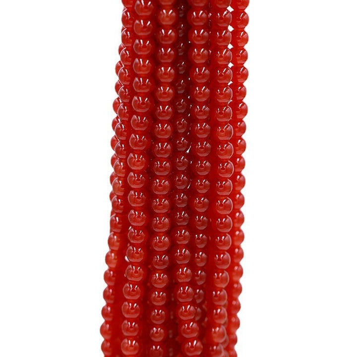 Decorative Glass Bead Necklace Bowlift