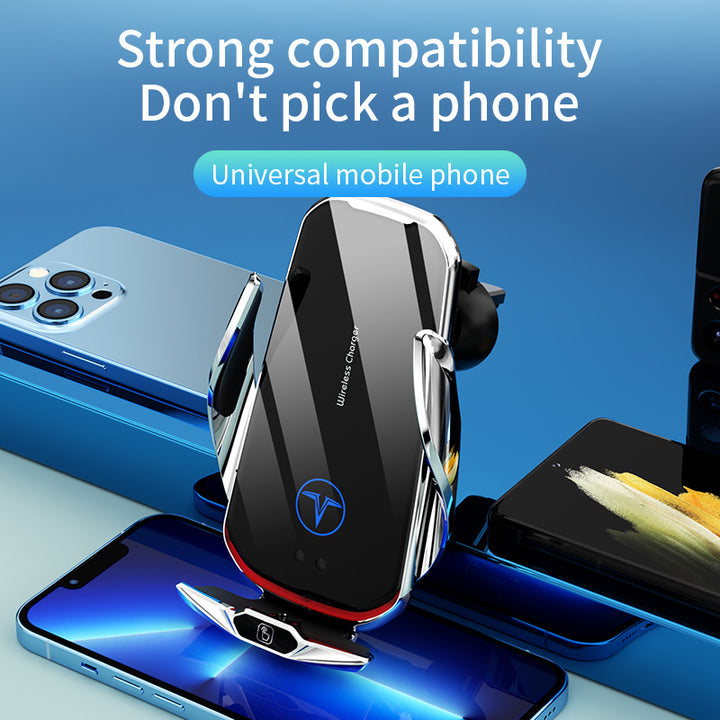 Unisex Automatic Smartphone Charging Holder Bowlift