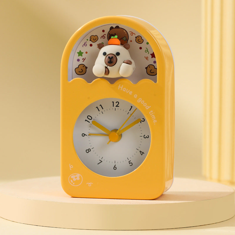 Playful alarm clock with bear motif Bowlift
