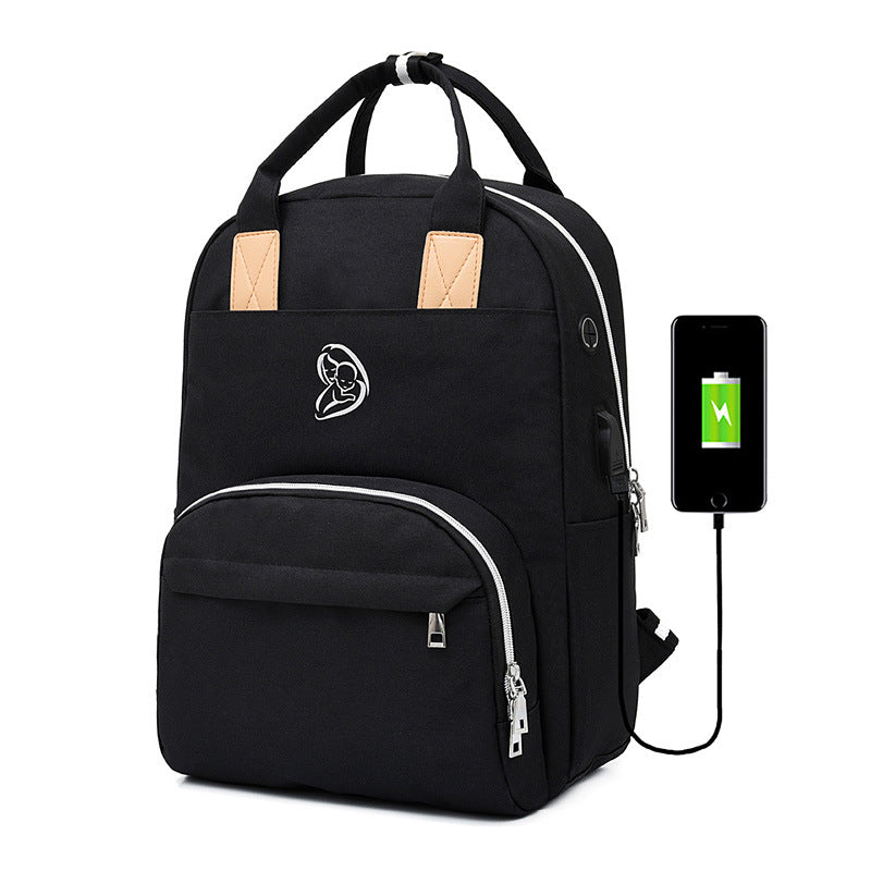 Versatile Charging Backpack Bowlift