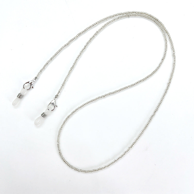 Beaded Eyewear Retainer Chain Bowlift