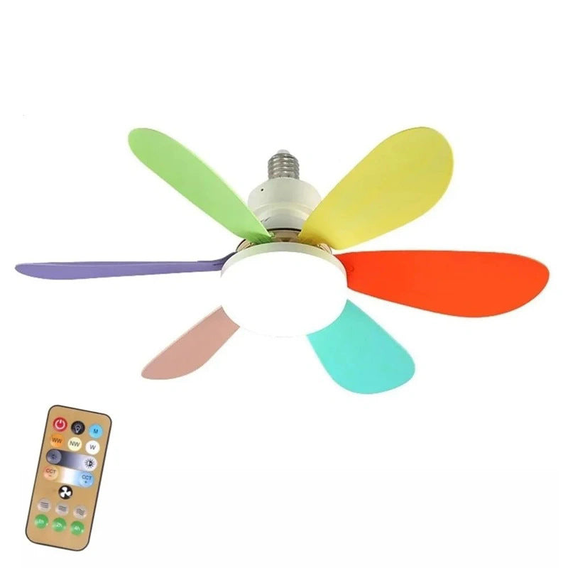 Colorful Ceiling Fan Bowlift