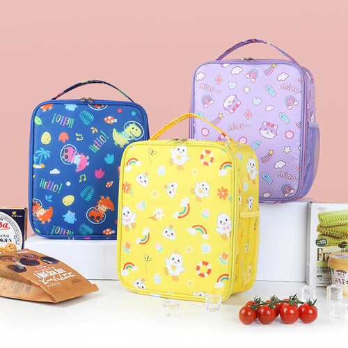 Cute Character Insulated Lunch Bag