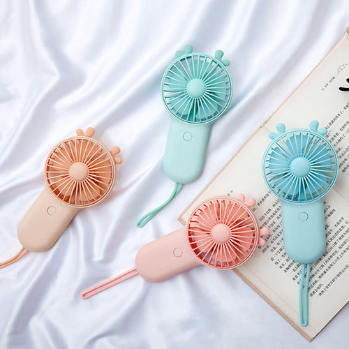 Unisex Portable Handheld Fan in Playful Animal Design Bowlift 1782010553