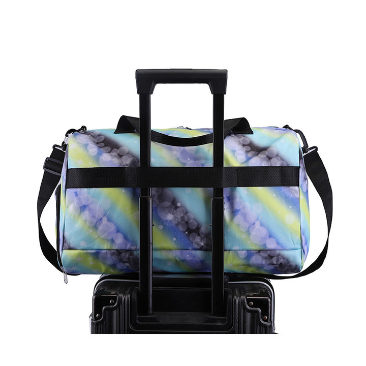 Colorful Printed Travel Duffle Bag Bowlift