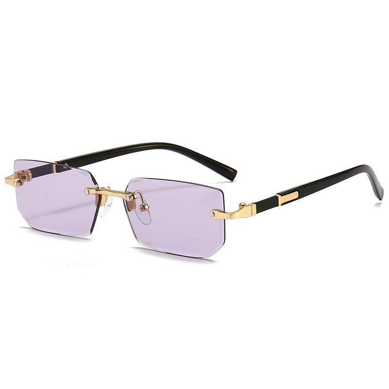 Ladies elegant and fashionable sunglasses with transparent frame Bowlift