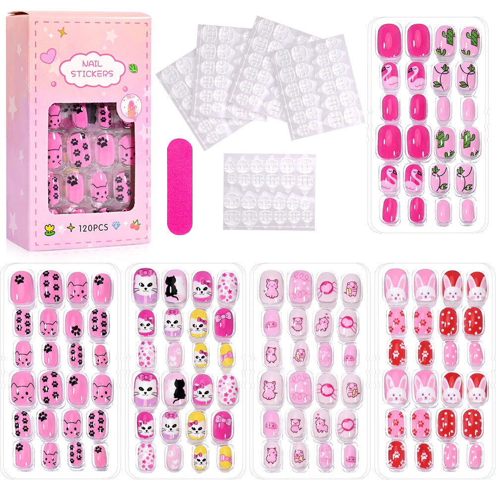 Fun Themed Press-On Nail Set Bowlift