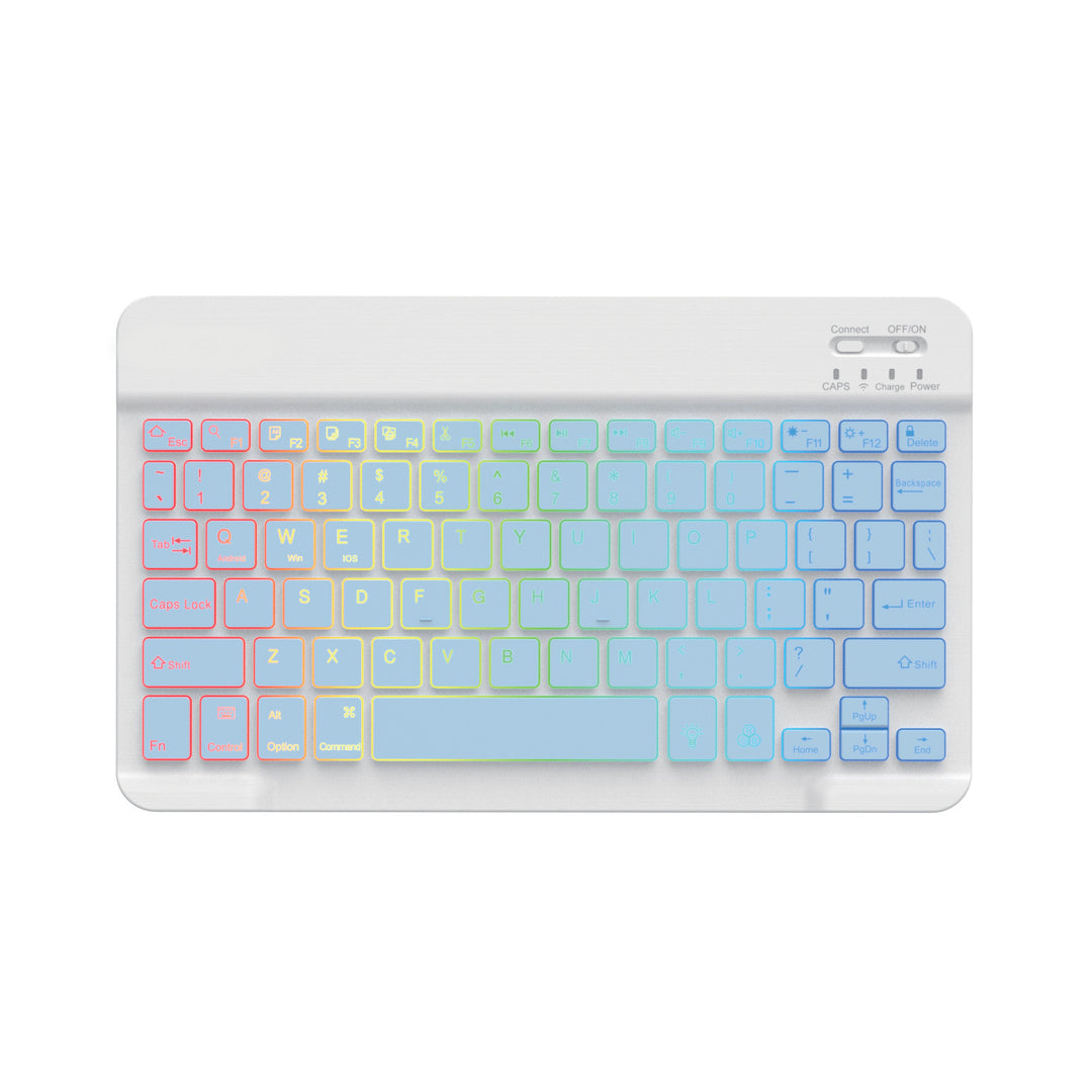 Rgb backlit Bluetooth keyboard Bowlift