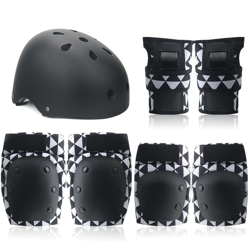 Safety Skating Helmet and Protective Gear Set Bowlift