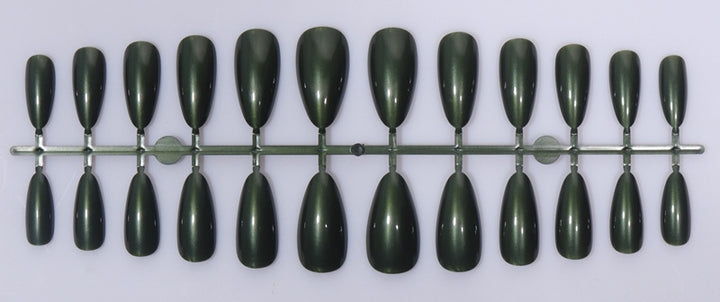 Glossy Press-On Nails Bowlift