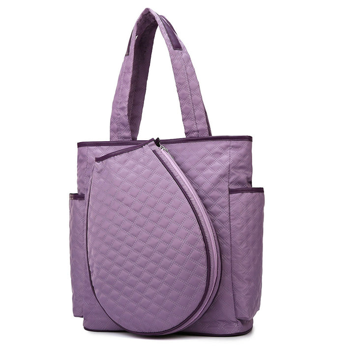 Sporty and Elegant Tennis Handbag Bowlift