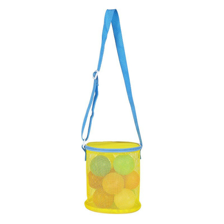 Versatile Beach Bag In Airy Mesh Design Bowlift