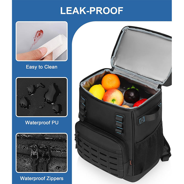 Multifunctional cooler bag with insulating interior compartment Bowlift