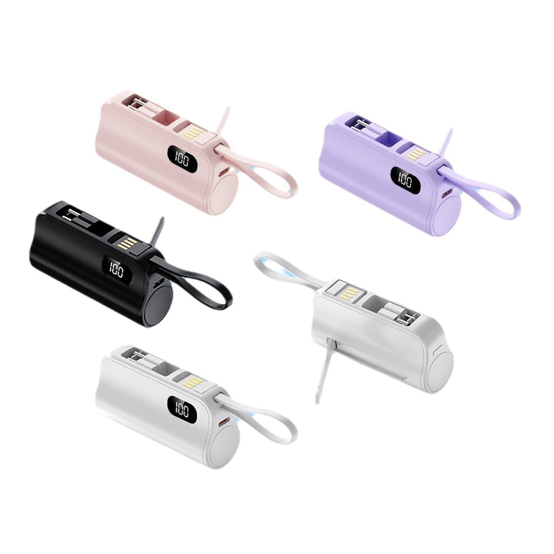 portable mini power bank with digital display Bowlift