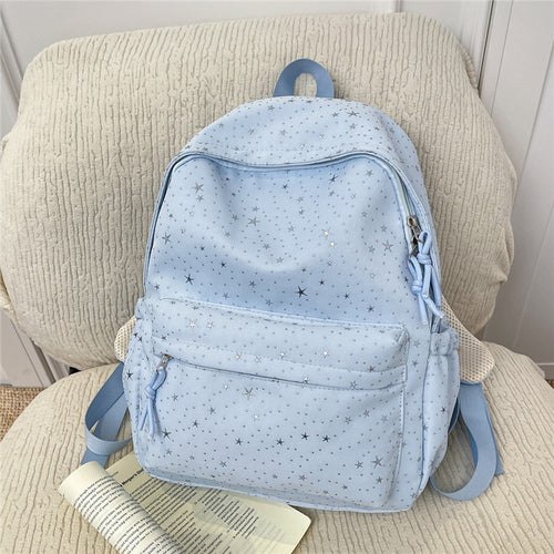 Star Patterned Lightweight Backpack