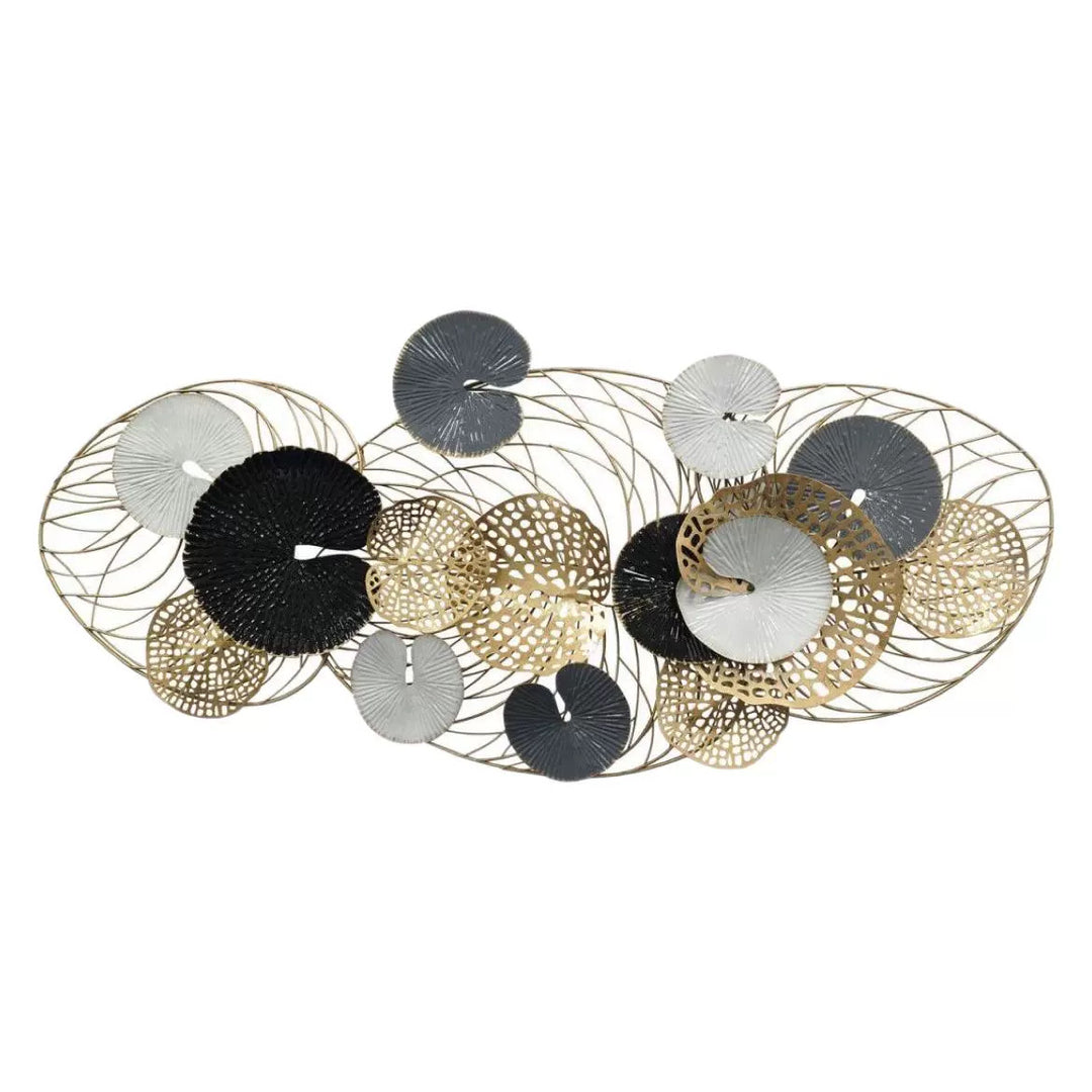 Abstract Metal Wall Art Sculpture Bowlift