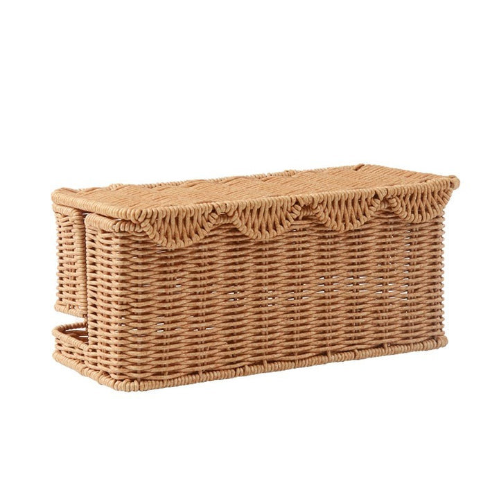 Storage Box Made of Woven Rattan Bowlift