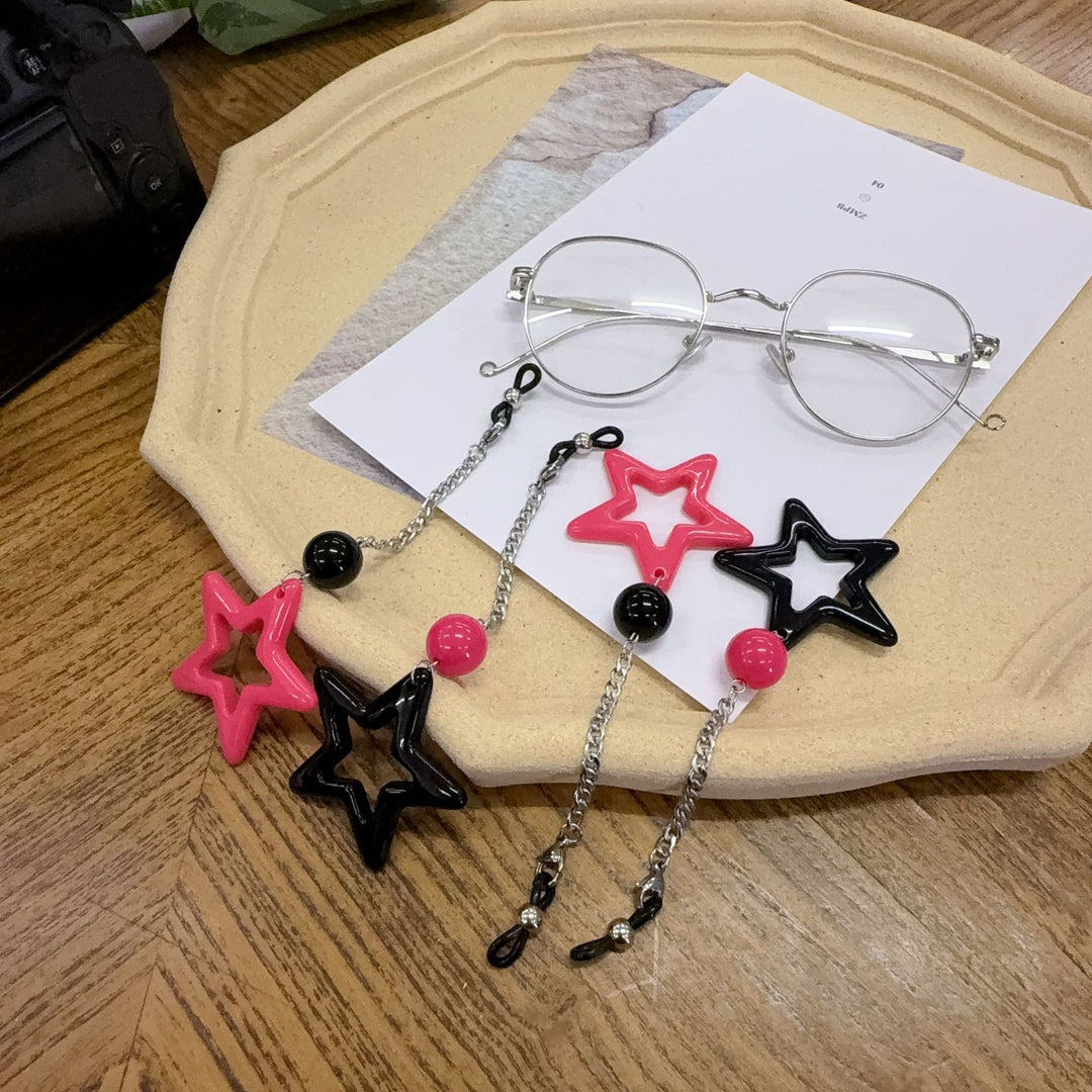 Stylish Star-Shaped Eyewear Chain Bowlift