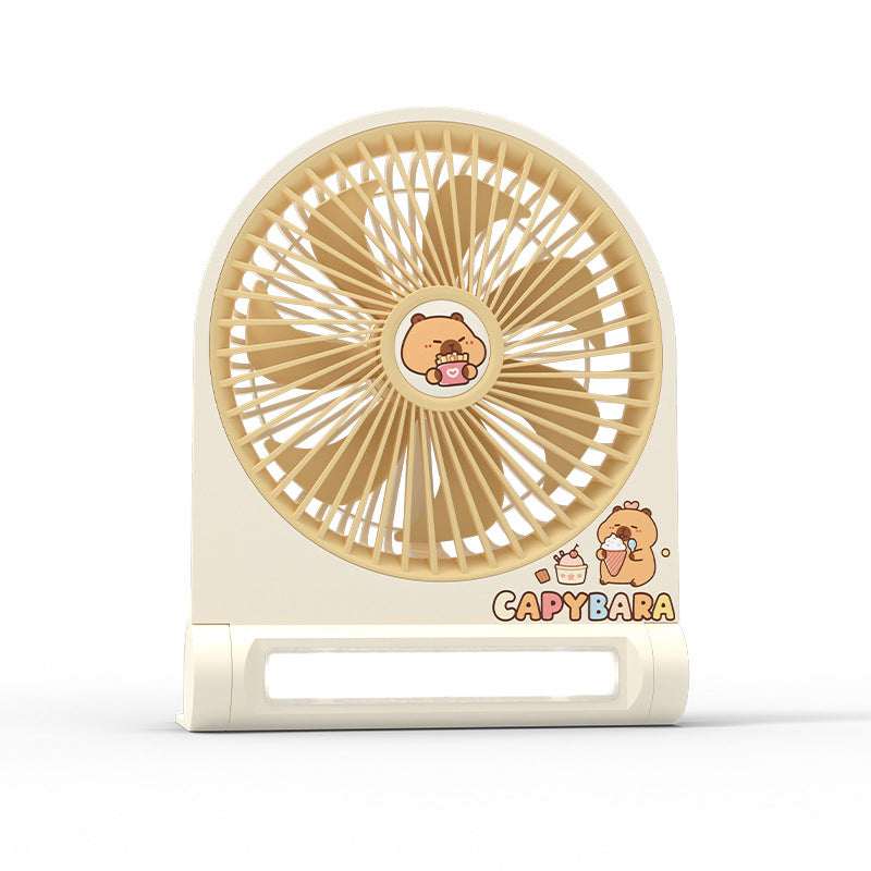 Ladies portable animal motif fan Bowlift