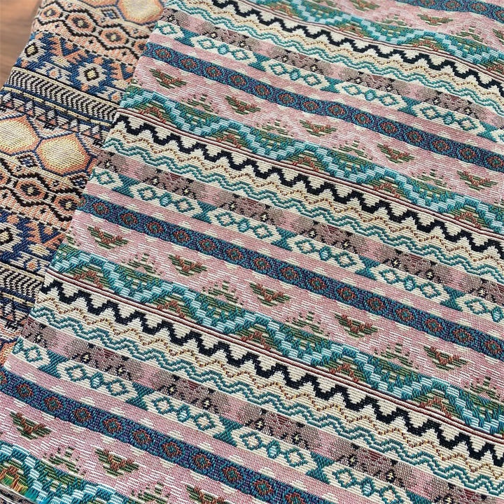 Textured Artisan Tapestry Blanket