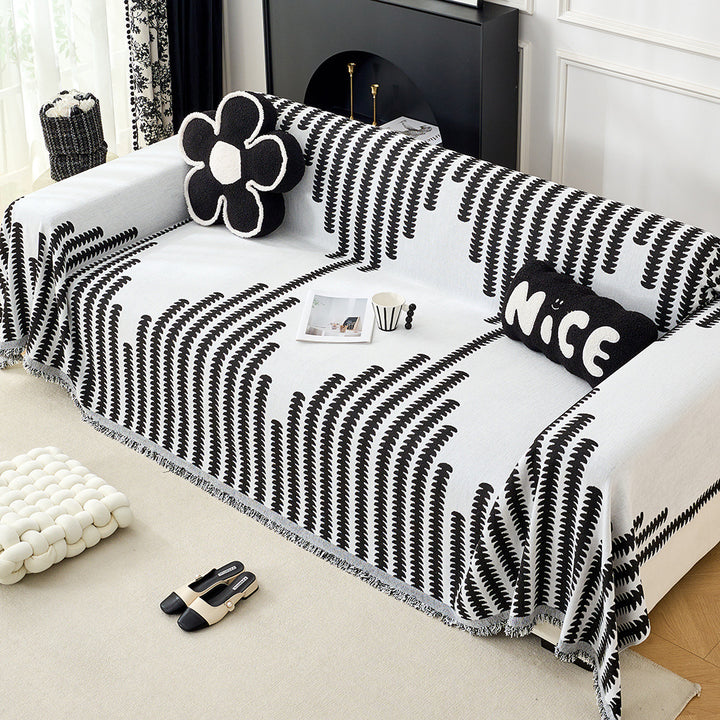 Decorative Woven Sofa Throw Blanket
