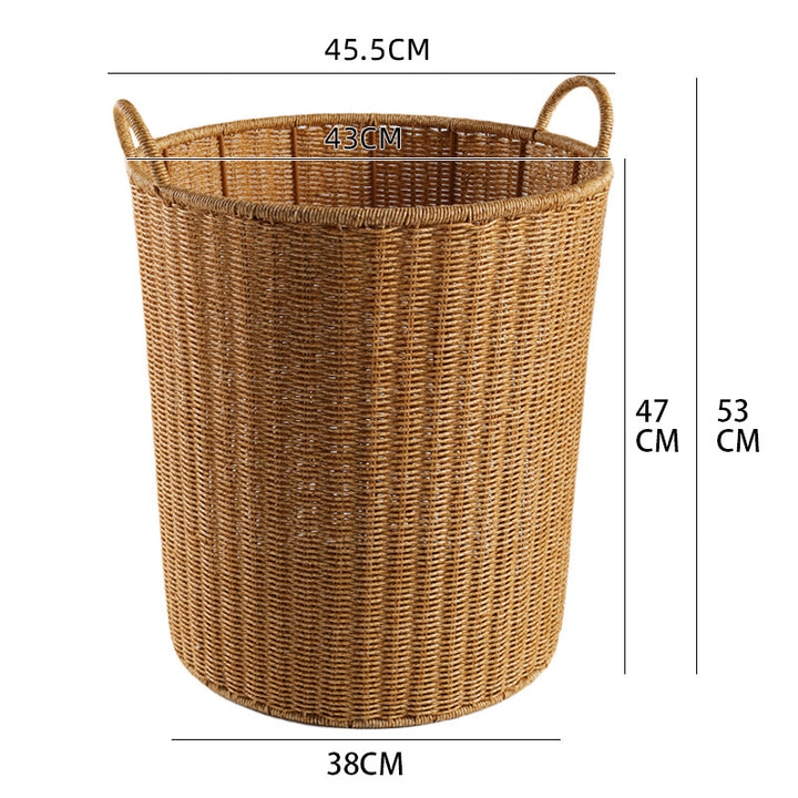 Unisex Large Storage Basket with Sturdy Carrying Handles Bowlift