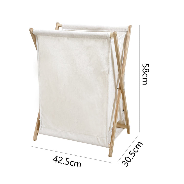 Modern laundry basket with folding frame Bowlift