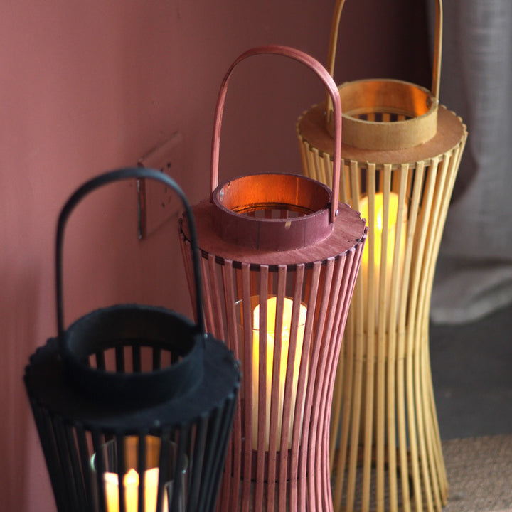 Modern lantern with braided design Bowlift