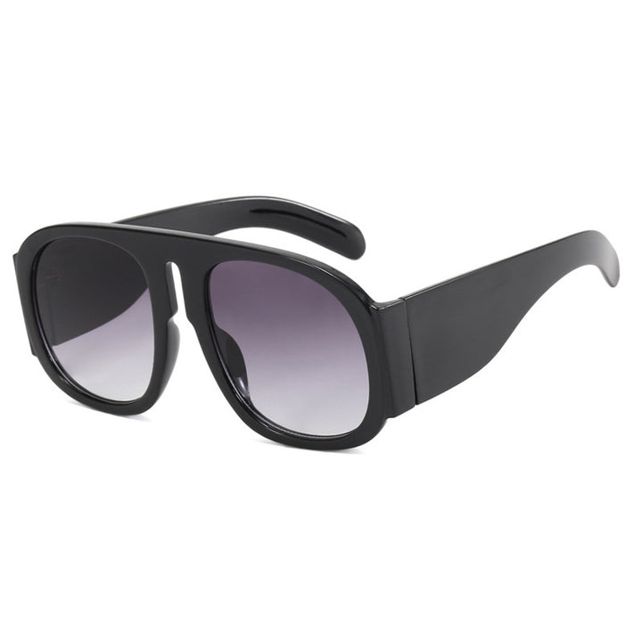 Women's trendy oversized sunglasses with fashionable gradient Bowlift