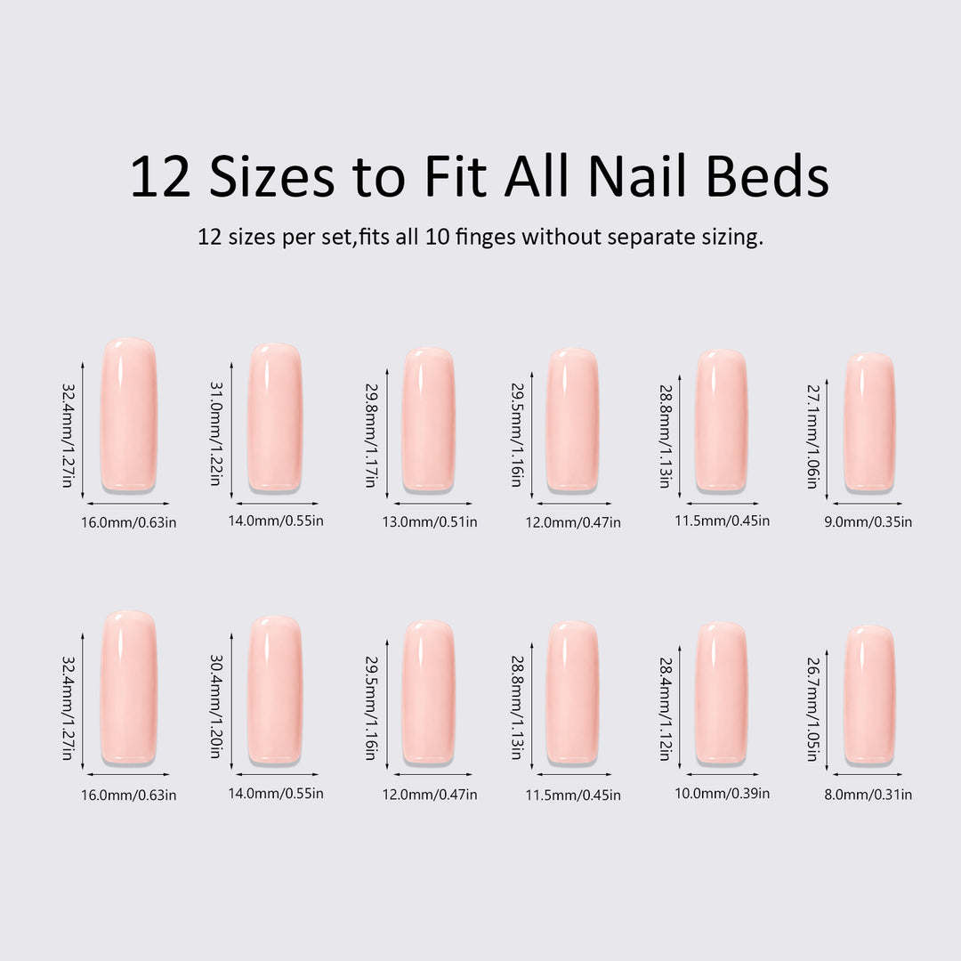 Artificial nail set with floral engravings and elegant embellishments Bowlift