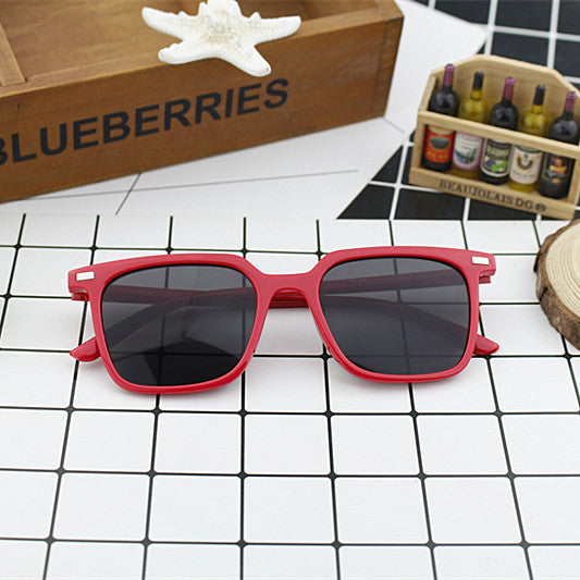Women's modern square sunglasses with minimalist frame structure Bowlift