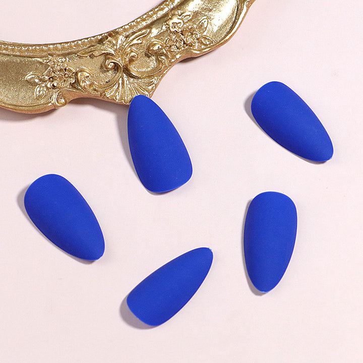 Matte Stiletto Press-On Nail Set Bowlift