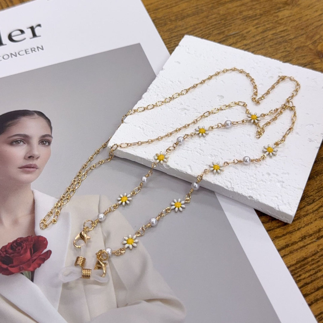 Floral Eyewear Chain Bowlift
