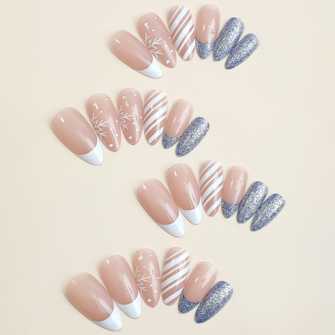 Creative nail art set with elegant patterns Bowlift