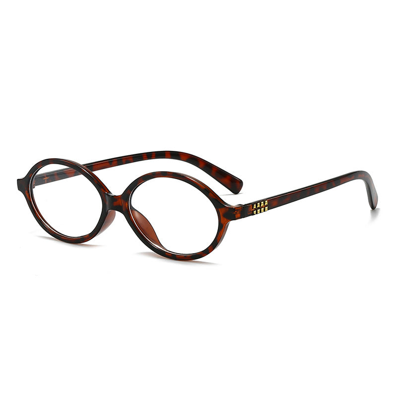 Vintage Oval Frame Glasses