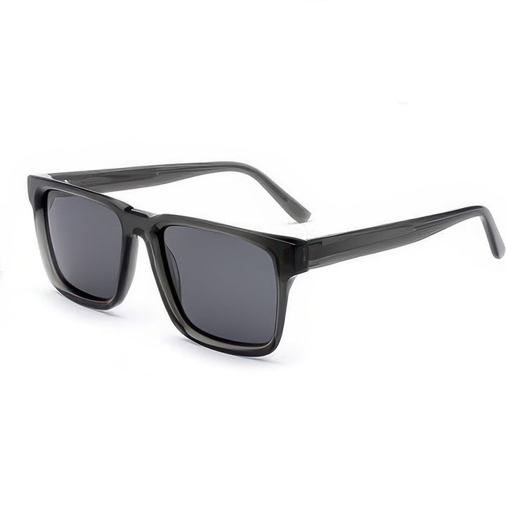 Women's fashionable sunglasses with clear plastic frame and multifunctional lenses Bowlift