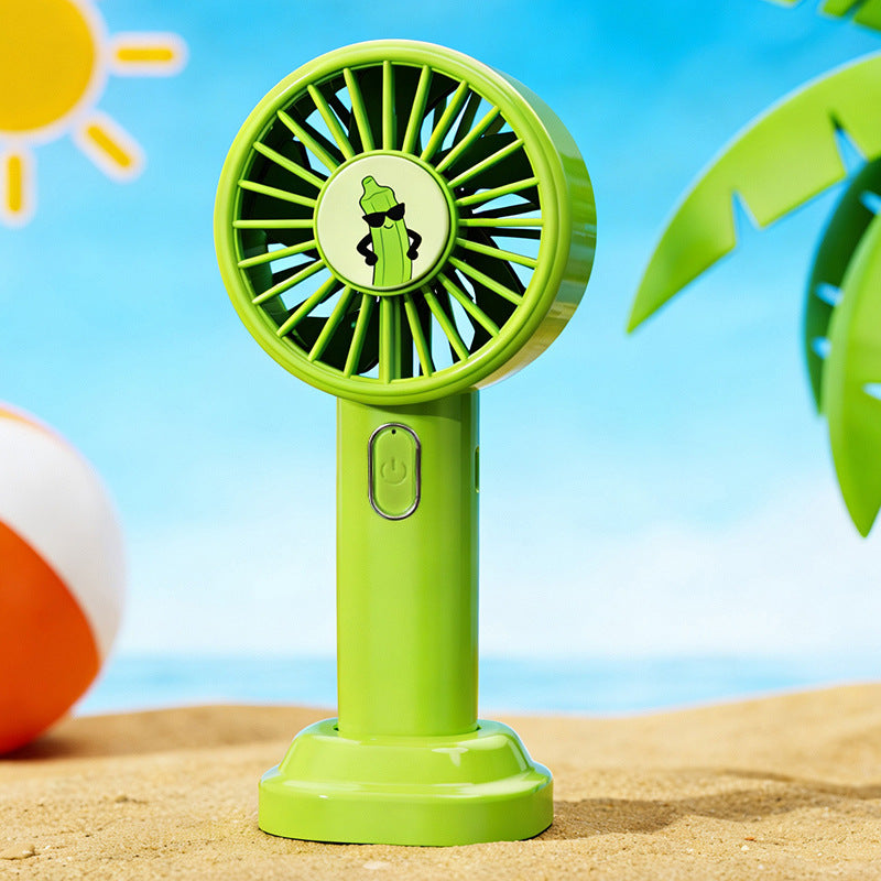 Women's Portable Handheld Fan with Ergonomic Design Bowlift