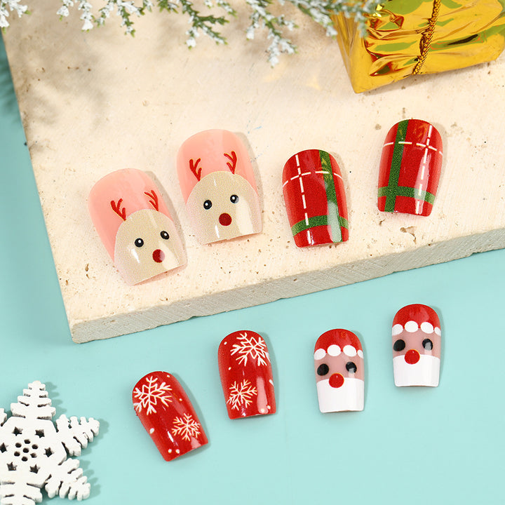 Christmas Art Nails Bowlift