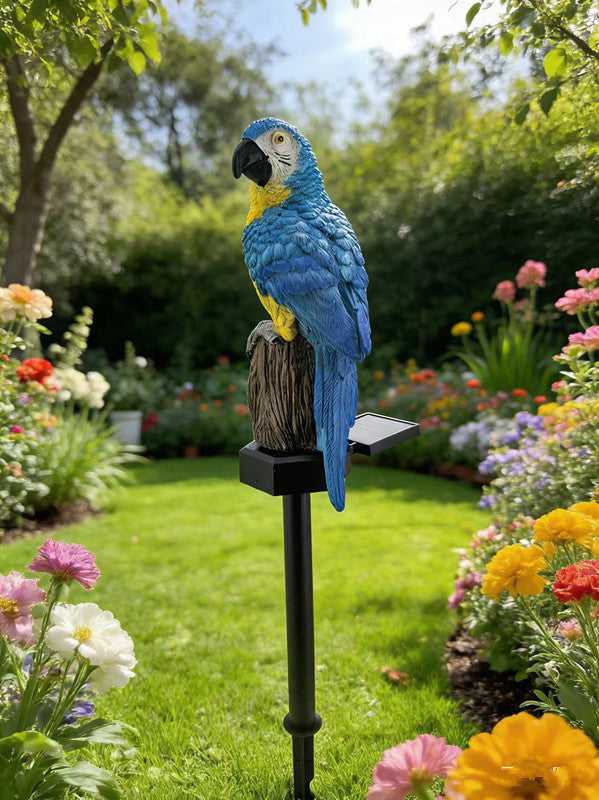 Whimsical Solar-Powered Squirrel Garden Stake Light With Integrated Solar Panel And Warm LED Glow Bowlift