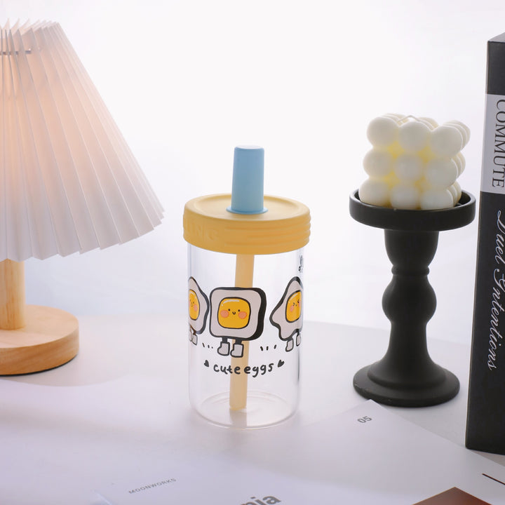 Women creative drinking container with practical silicone surface and playful animal design Bowlift
