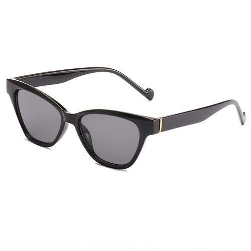 Women Cat-Eye Sunglasses with Modern Leopard Print Bowlift