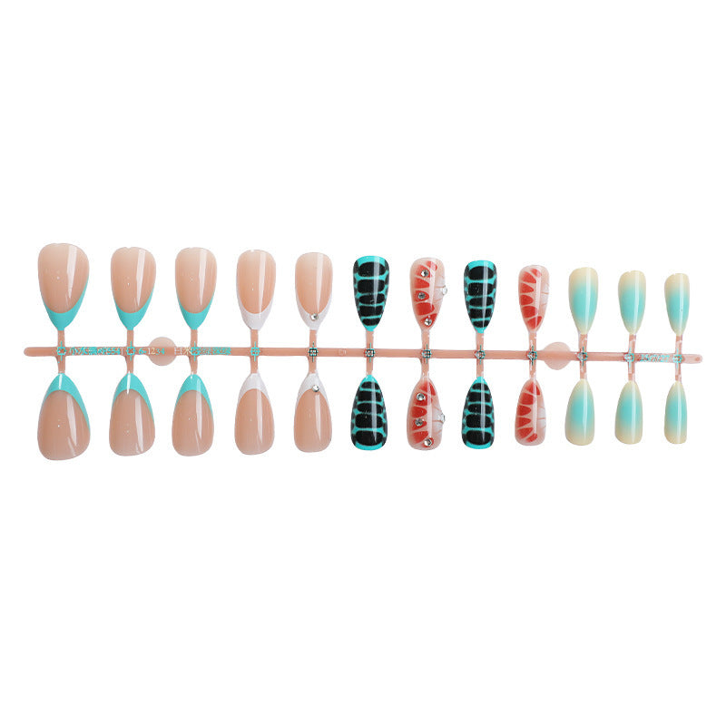 Nail art set with elegant patterns and creative designs Bowlift