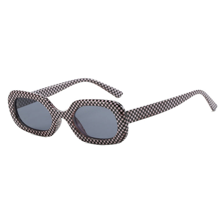 Women's oversized sunglasses with unusual pattern Bowlift
