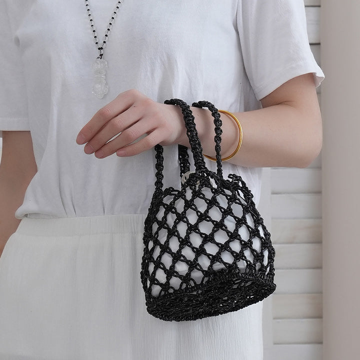 Fashionable mesh handbag Bowlift