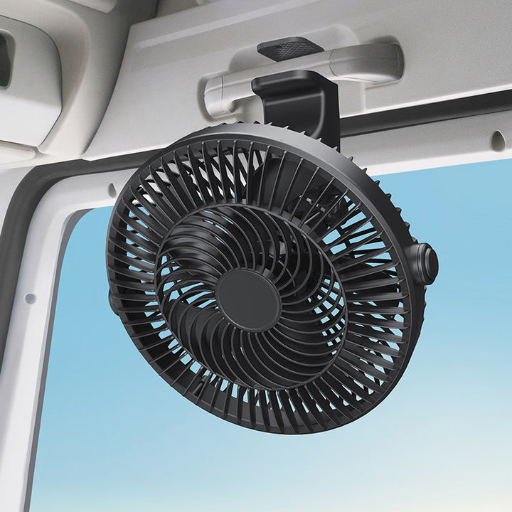 Unisex Car Fan with Flexible Mount Bowlift