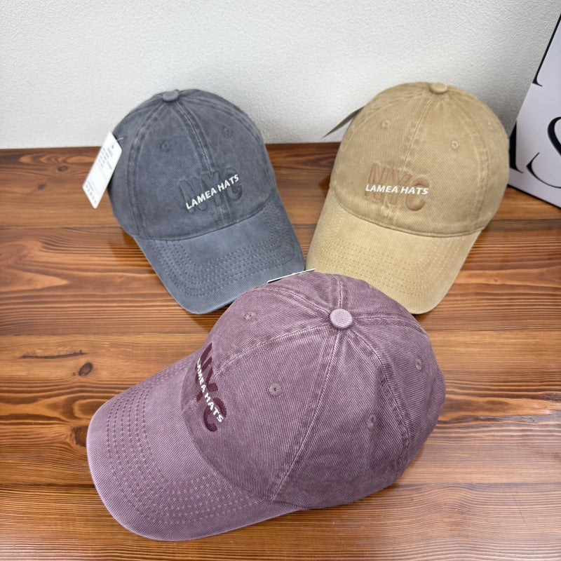Men's Corduroy Baseball Cap Bowlift