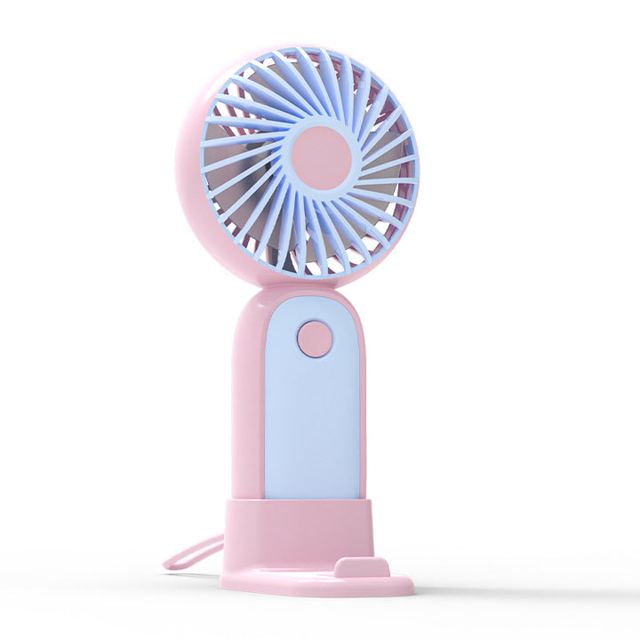Ladies Portable Air Fan with Integrated Battery Function Bowlift
