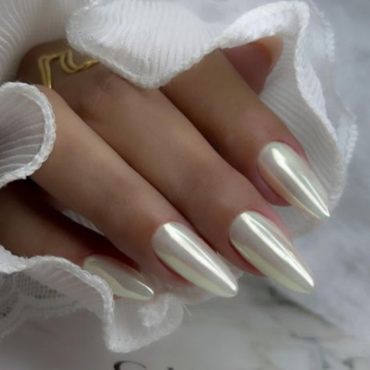 Premium Glossy Stiletto Press-On Nails Bowlift